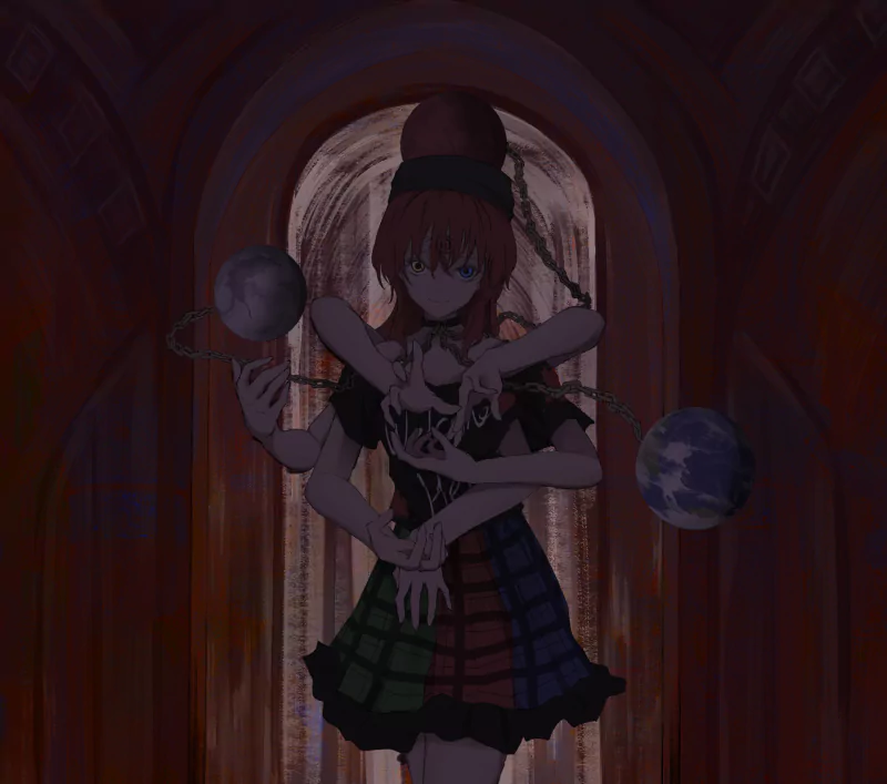 Hecatia Lapislazuli Anime Touhou Image