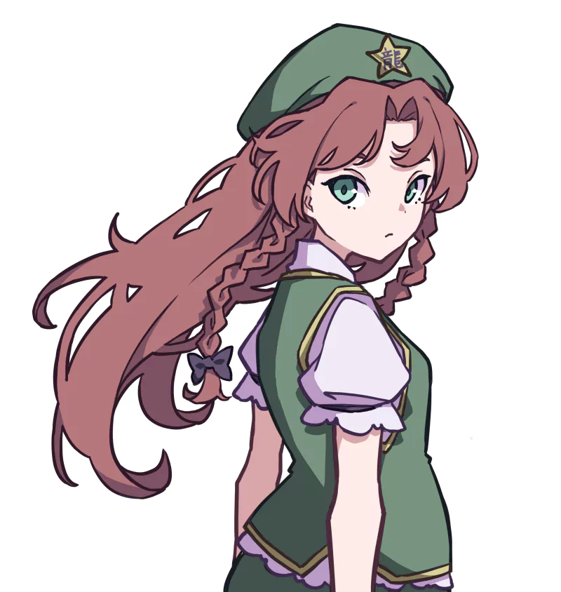 Hong Meiling Anime Touhou Image