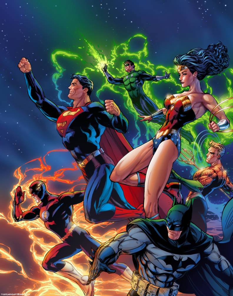 Download Comic Justice League Art