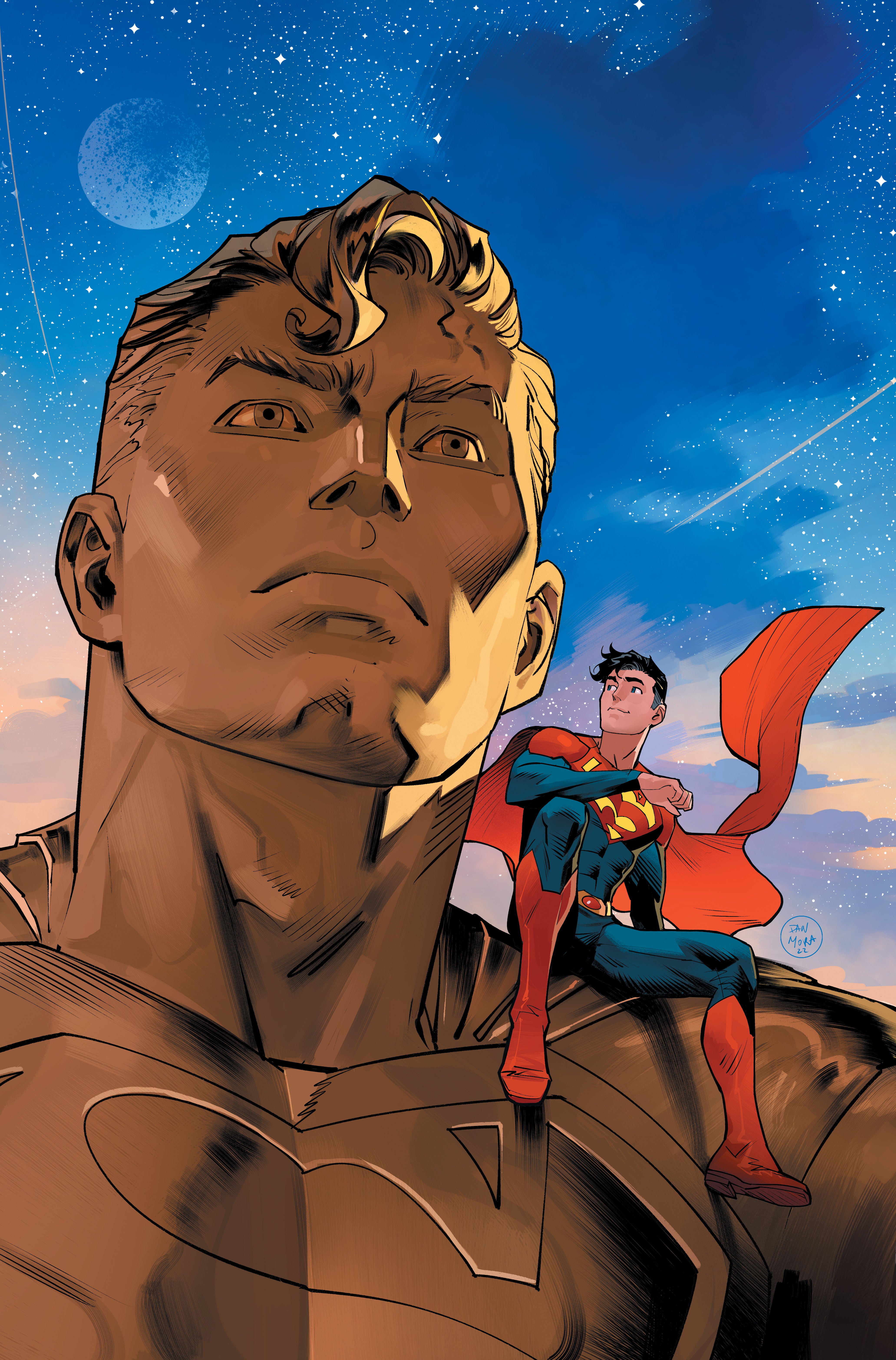 The Death of Superman 30th Anniversary Special Art by Simone Di Meo