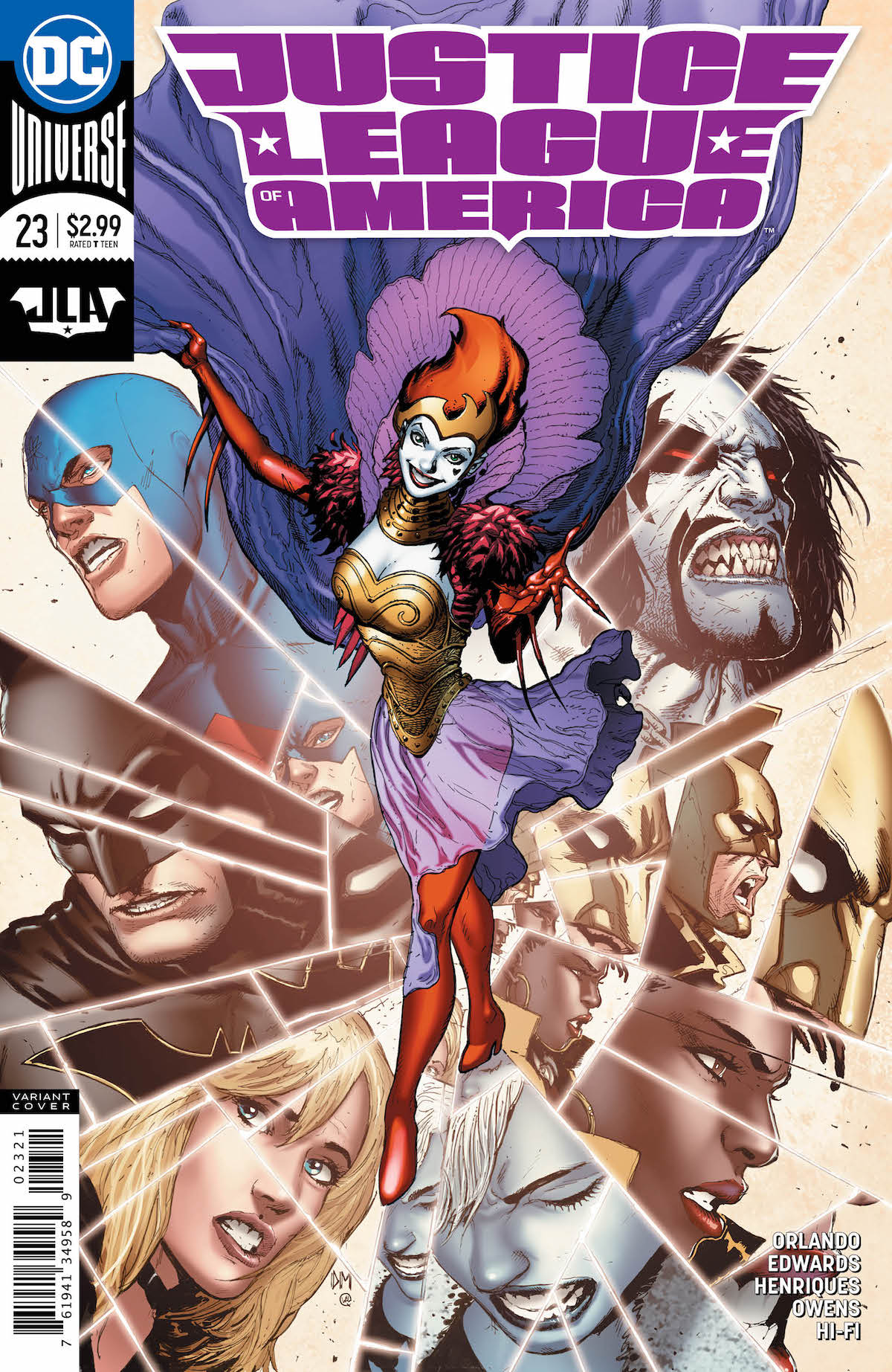 Justice League Of America Art