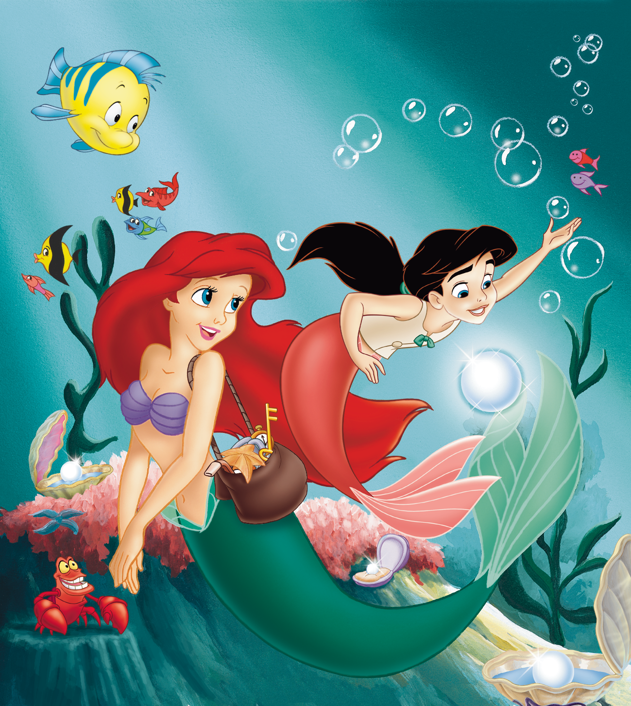 Disney's The Little Mermaid II Art