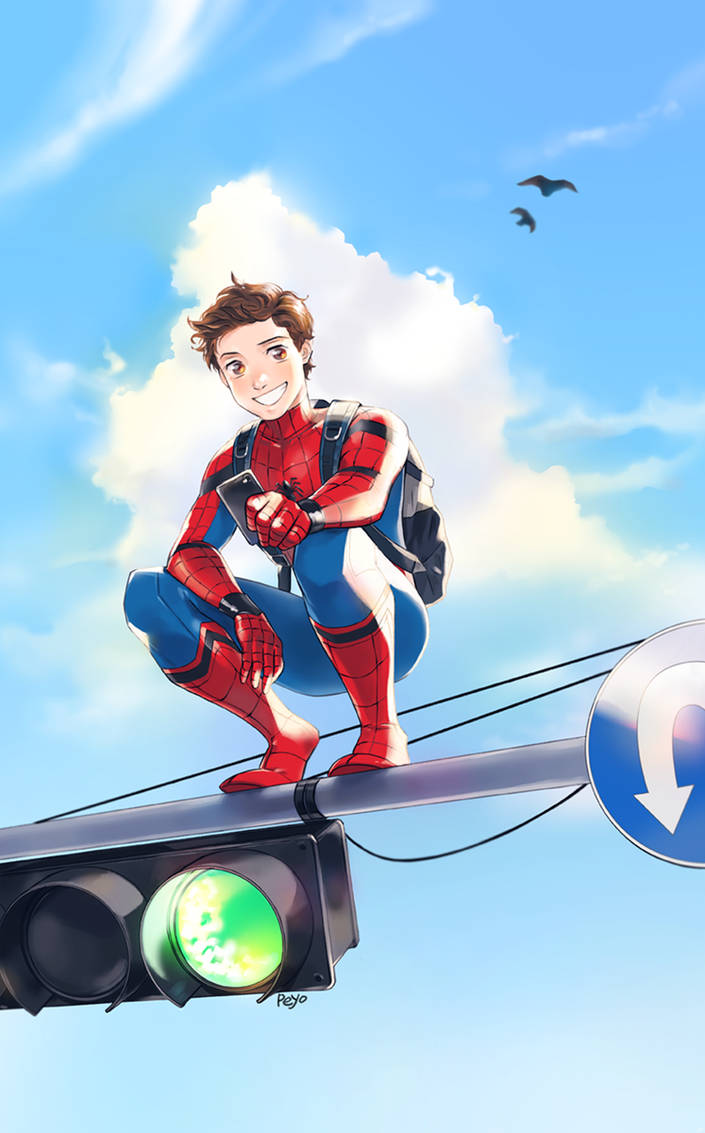 Spider-Man: Homecoming Art by peyoberry