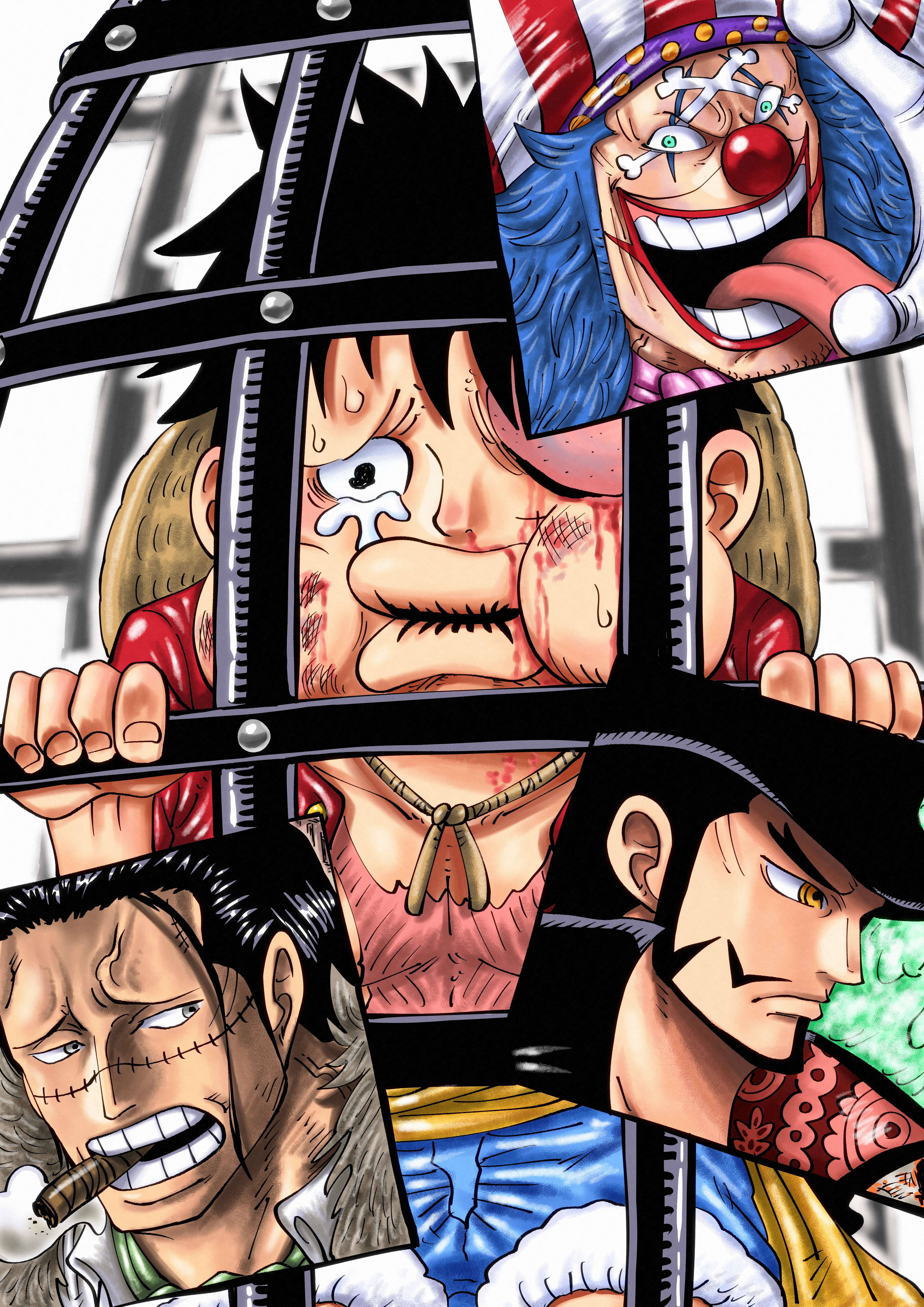 Anime One Piece Art by Riku