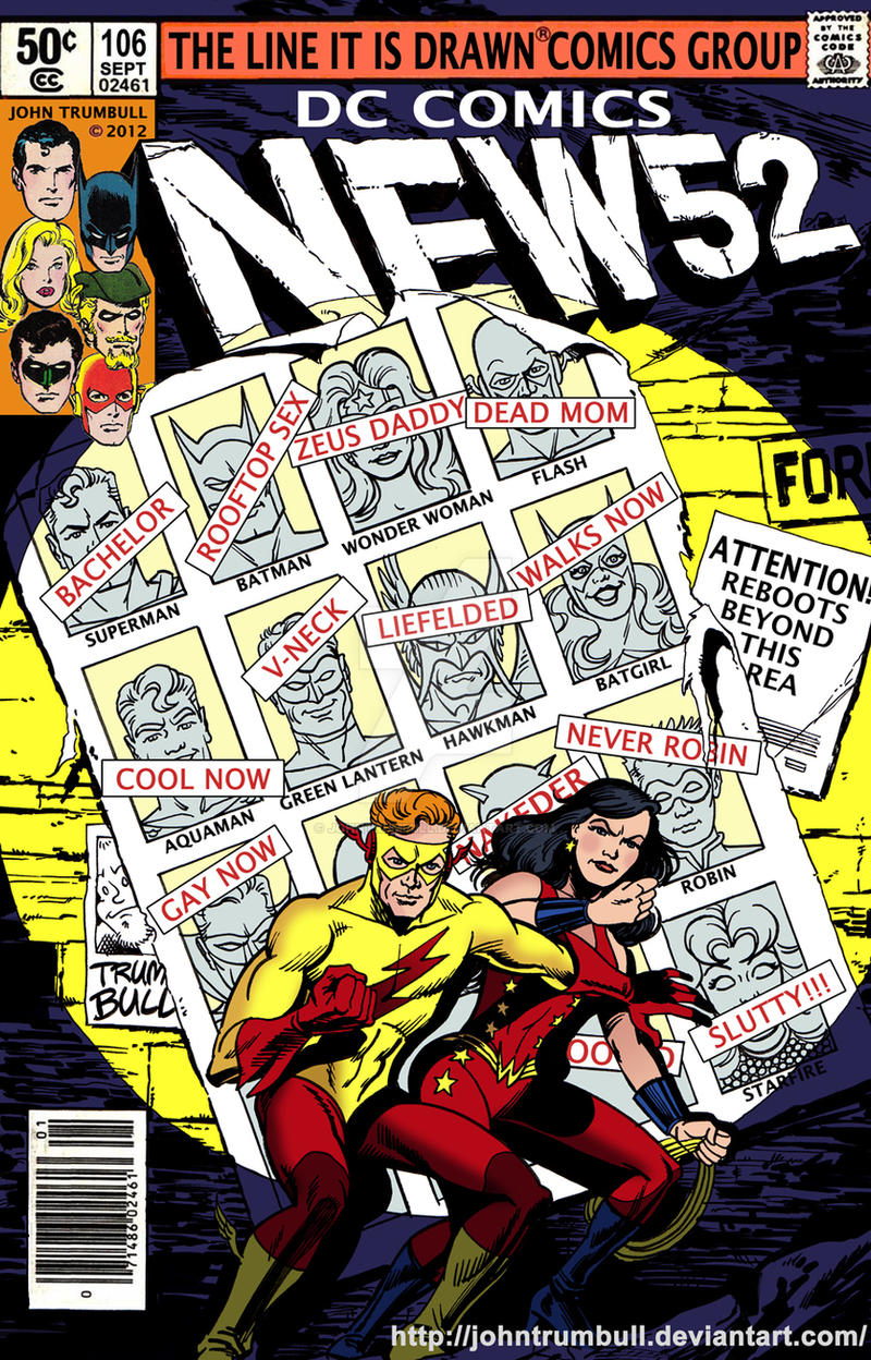 DC Comics Art by johntrumbull