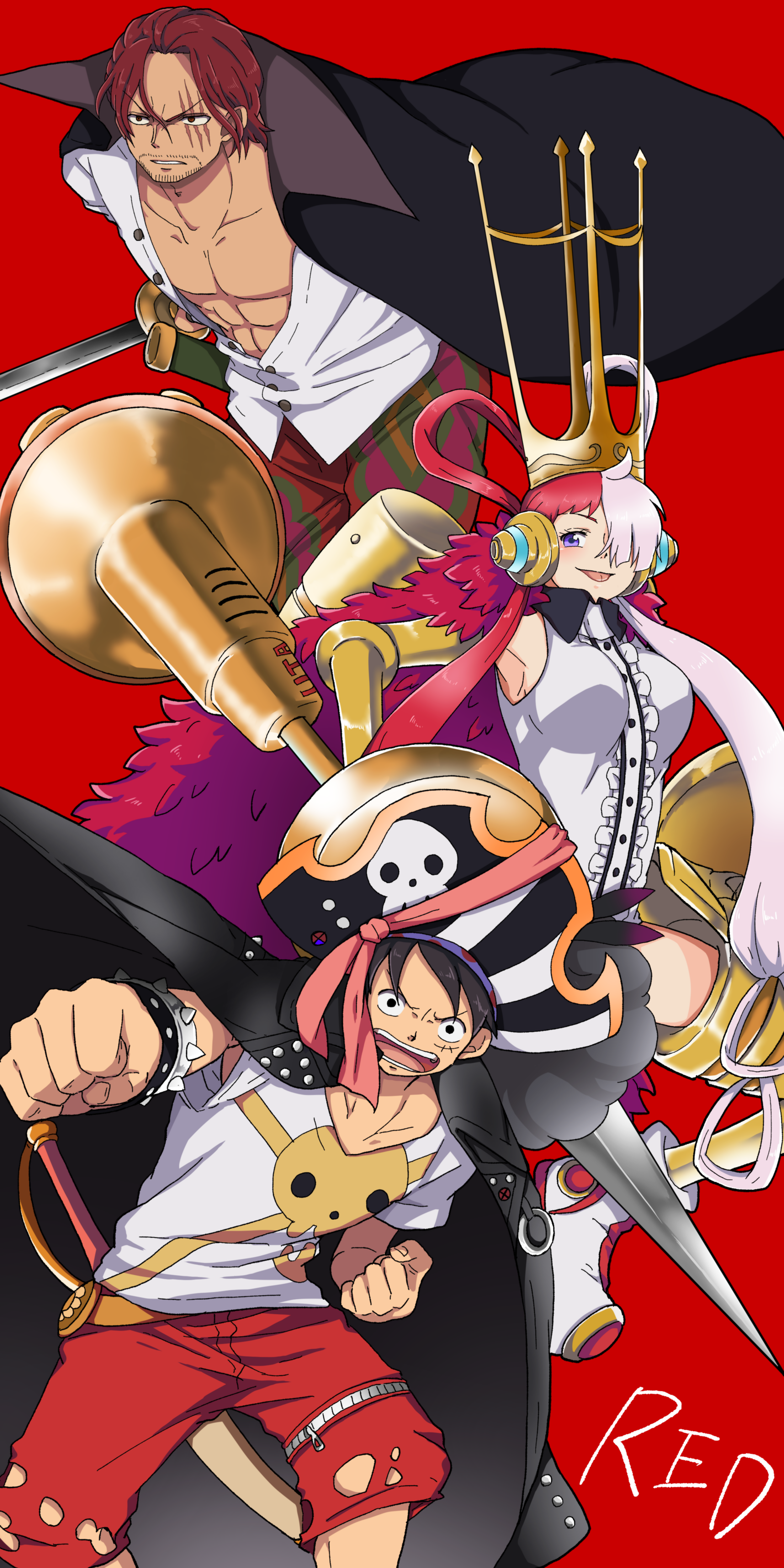 Shanks Art - ID: 78767  One piece pictures, One piece images, One