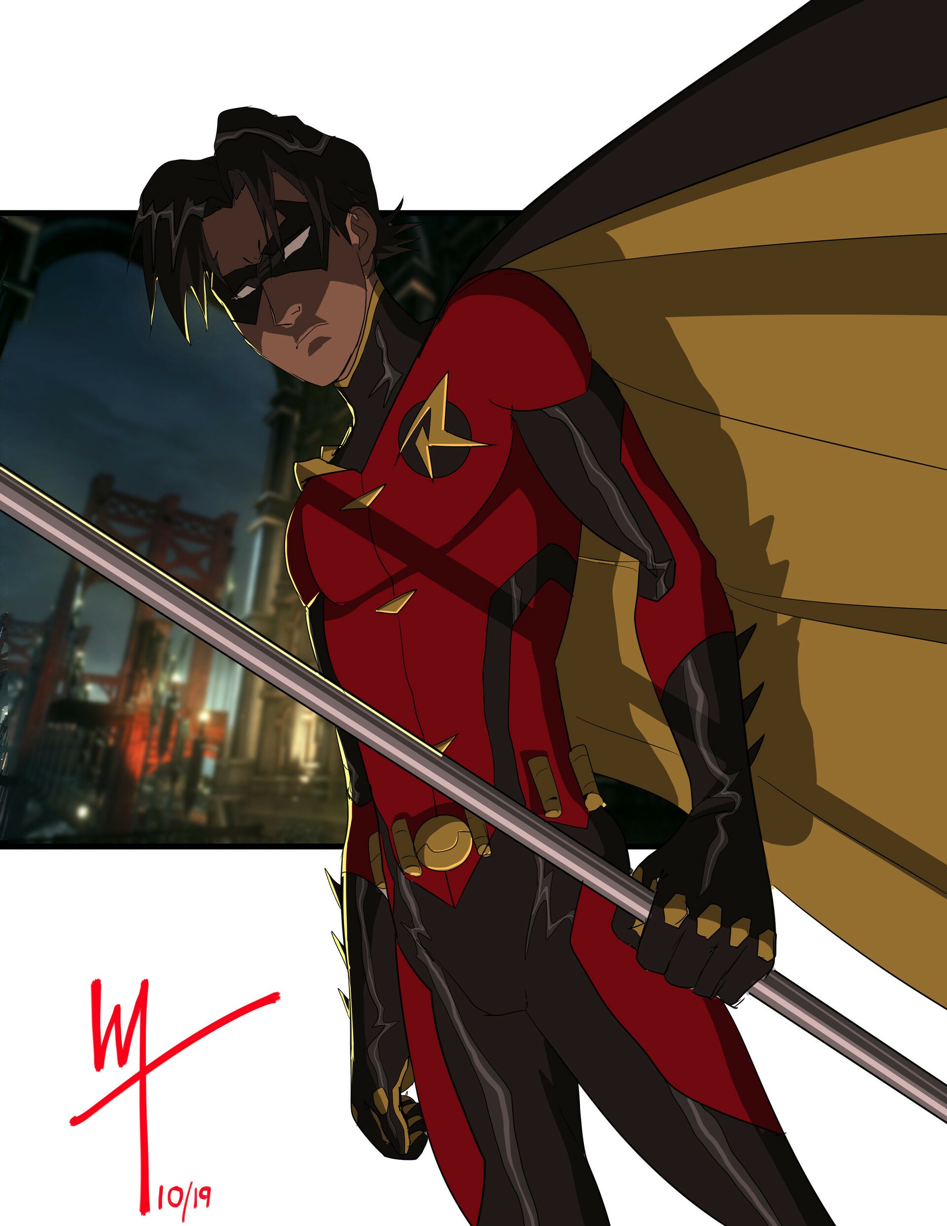 Download Tim Drake Robin (DC Comics) Comic Art