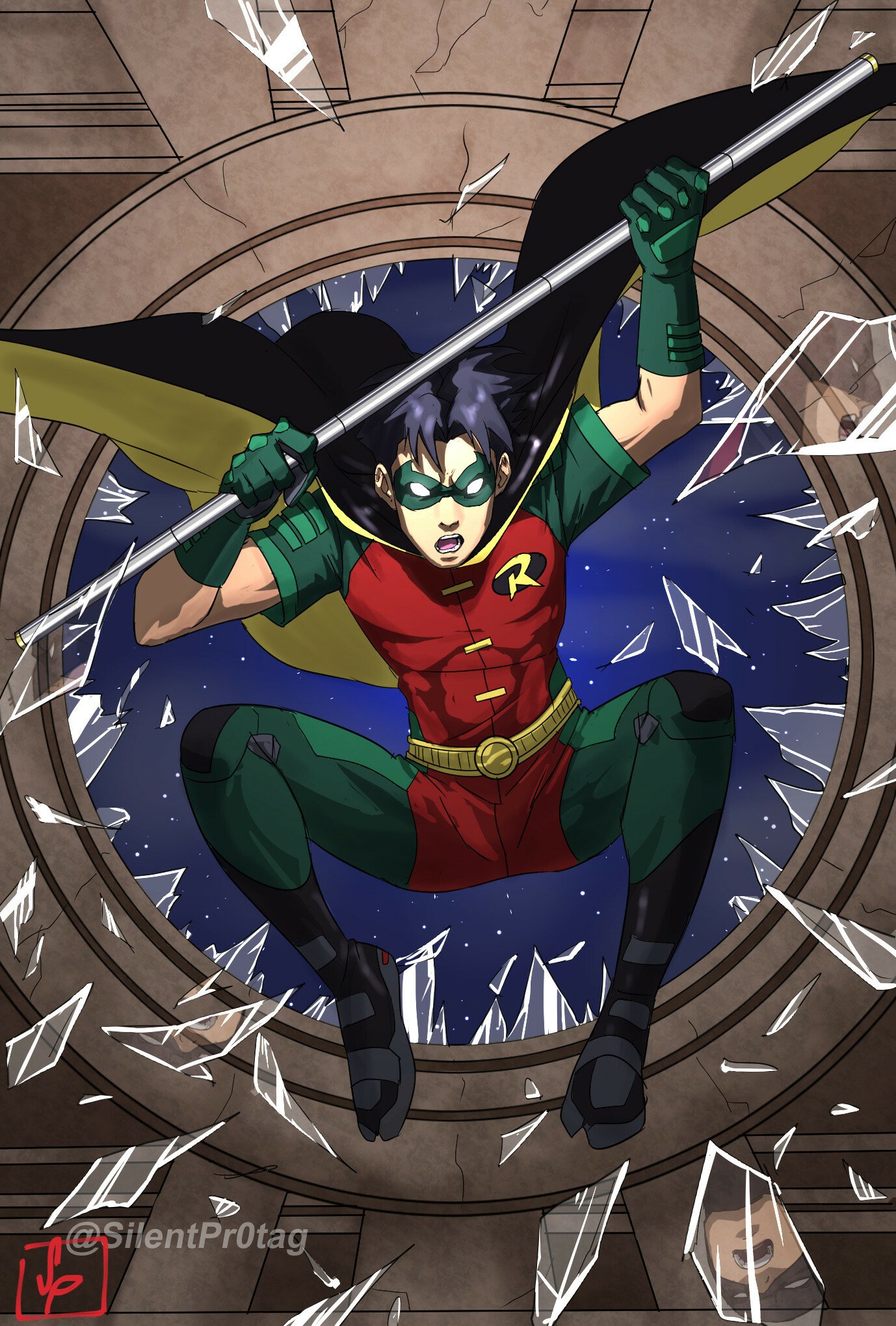 Download Robin (DC Comics) Tim Drake Comic Art
