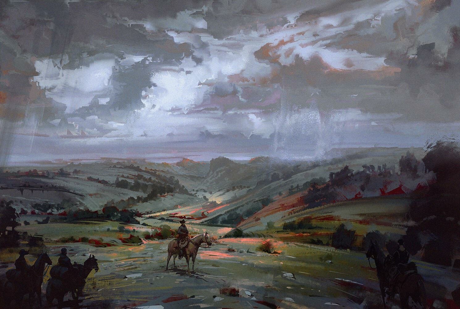 Download Artistic Cowboy Art