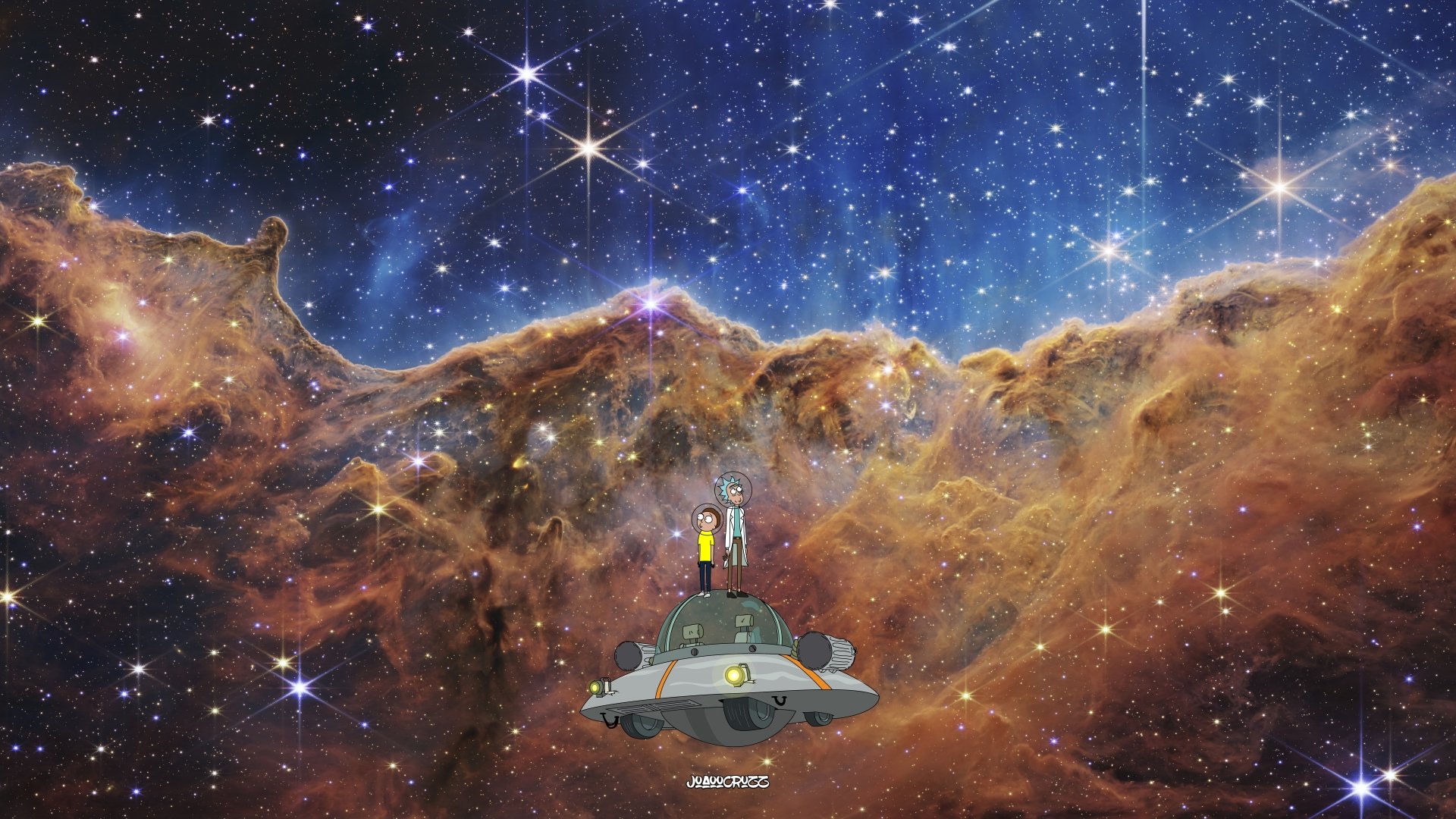 Rick and Morty - NEBULA. by joaoo_cruzz