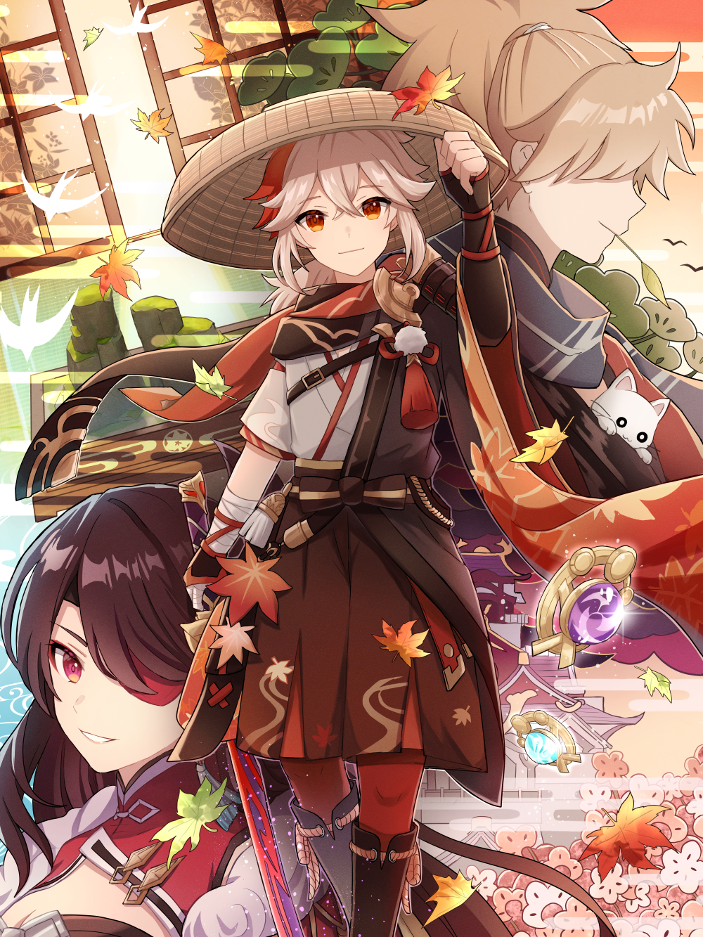 Download Beidou (Genshin Impact) Kaedehara Kazuha (Genshin Impact) Video Game Genshin Impact Art