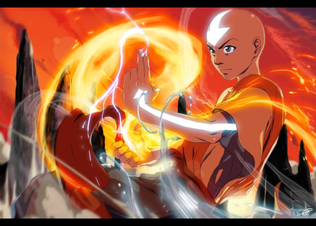 Download Aang (Avatar) Anime Avatar: The Last Airbender Art