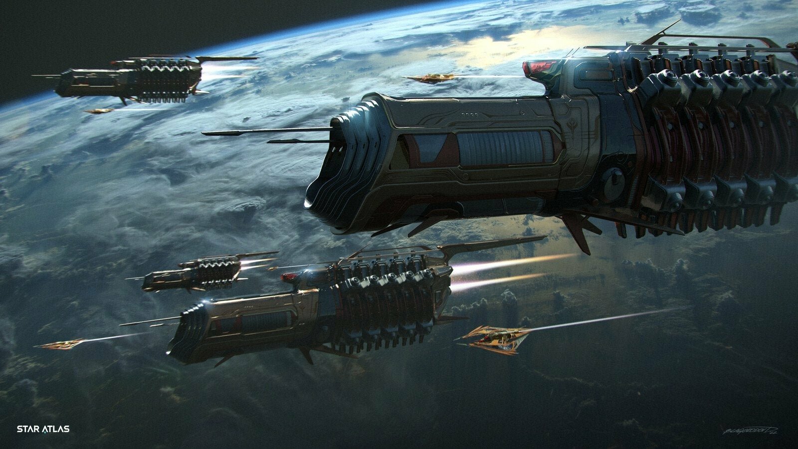 Download Video Game Star Atlas Art