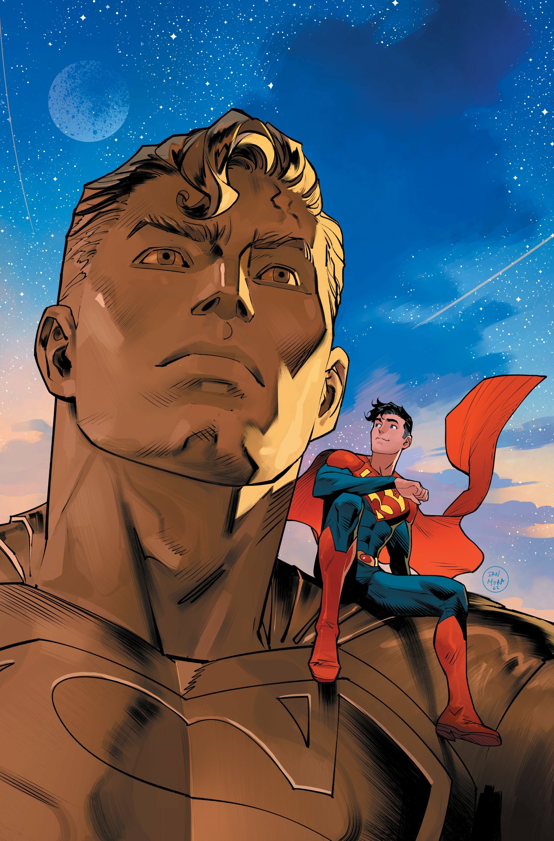 Download Jon Kent Comic The Death Of Superman 30th Anniversary Special Art