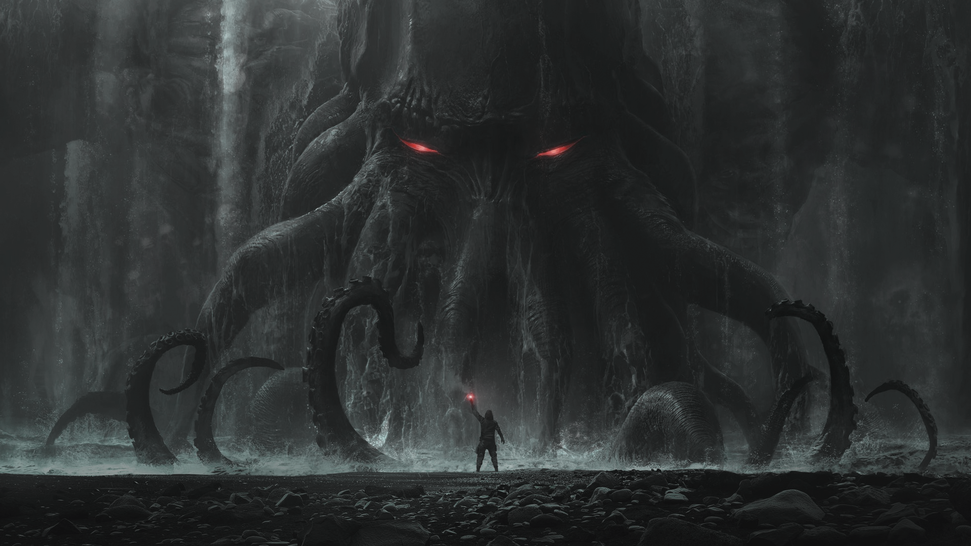 Download Cthulhu Fantasy Cosmic Horror Art