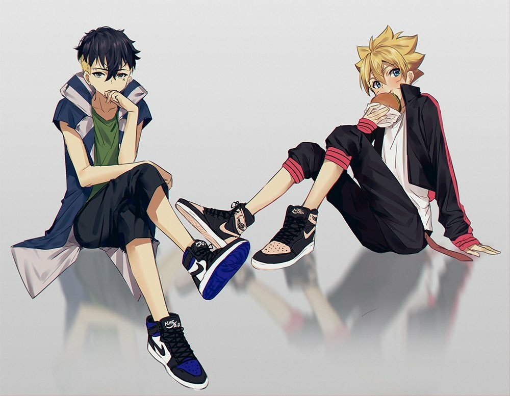 Download Boruto Uzumaki Kawaki (Boruto) Anime Boruto Art