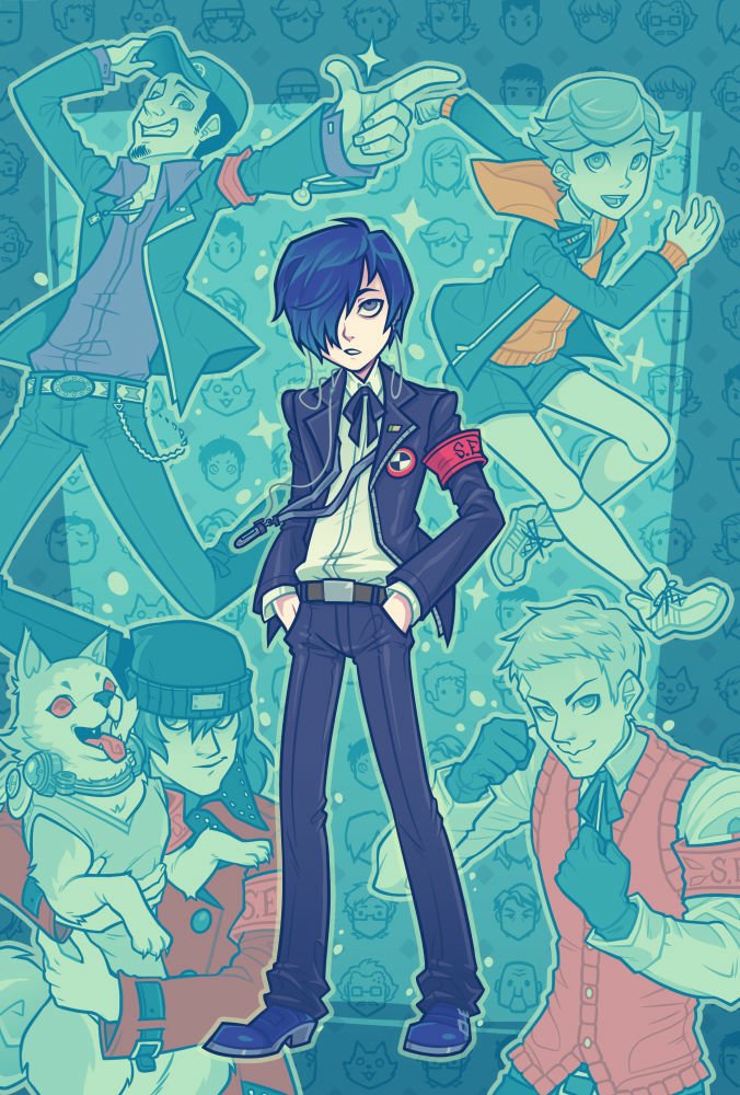 Download Makoto Yuki Video Game Persona 3 Art