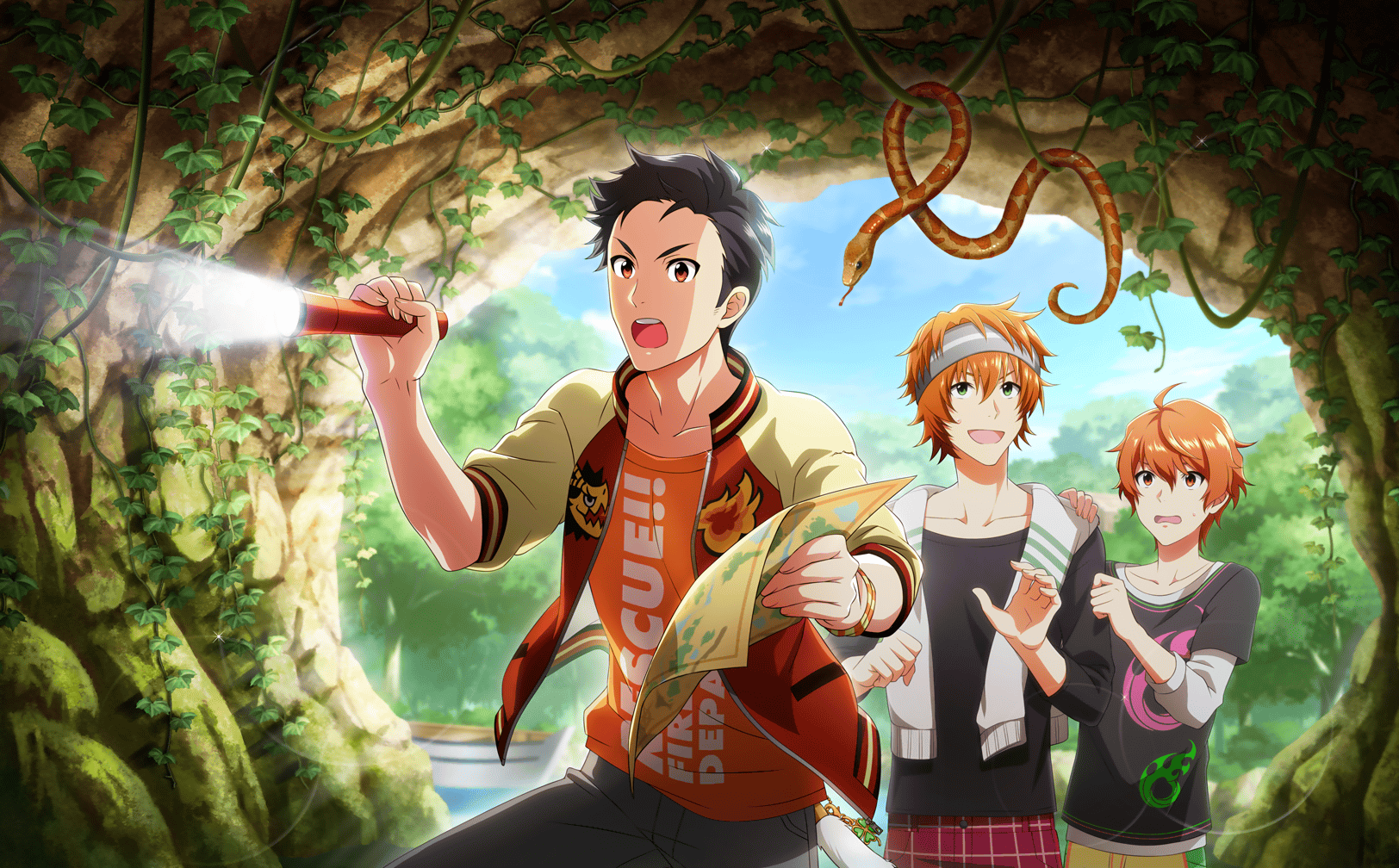 Download Ryu Kimura Haruna Wakazato Yusuke Aoi Anime THE IDOLM@STER: SideM Art