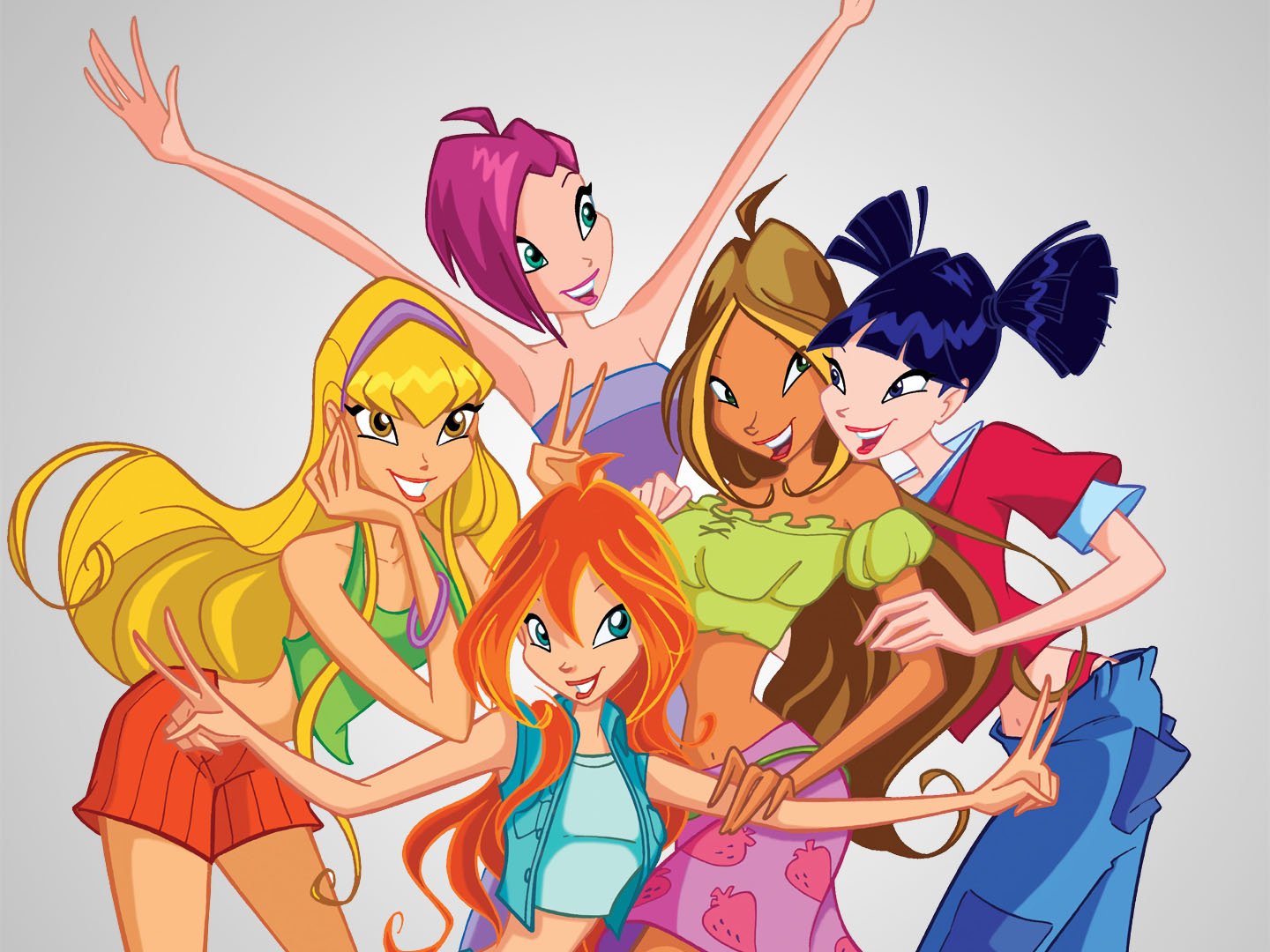 Download Flora (Winx Club) Tecna (Winx Club) Musa (Winx Club) Stella (Winx Club) Bloom (Winx Club) TV Show Winx Club Art