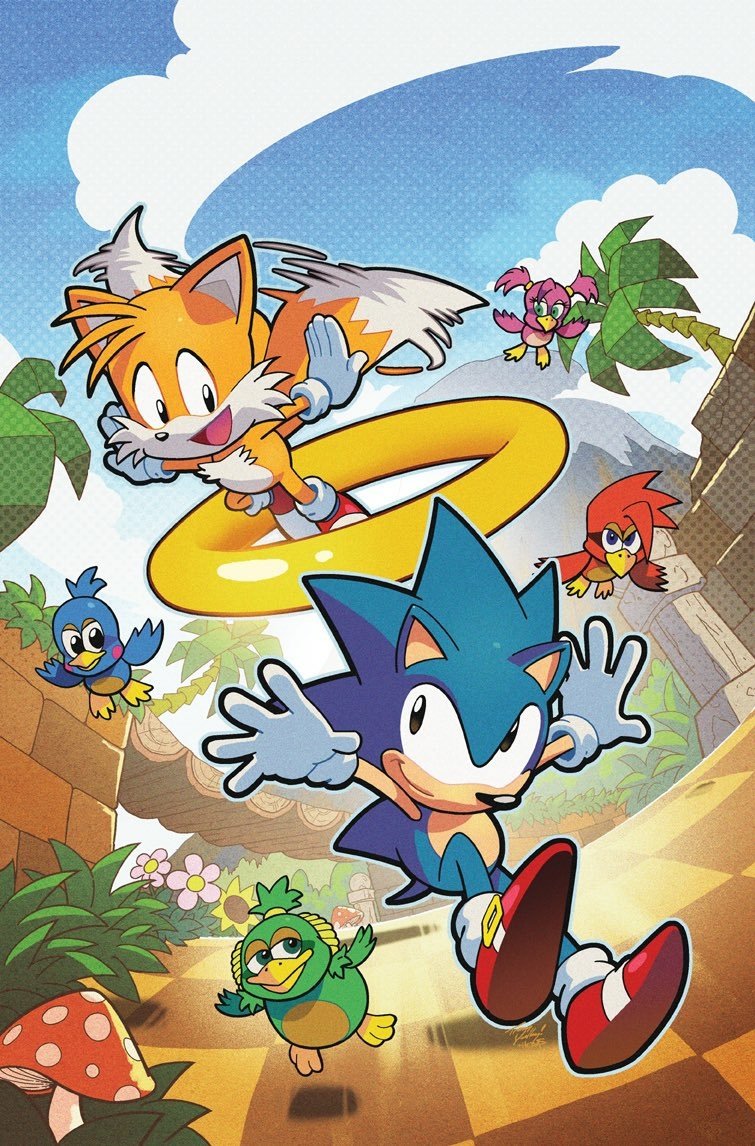 Download Sonic The Hedgehog Miles 'Tails' Prower Comic Sonic The Hedgehog (IDW) Art