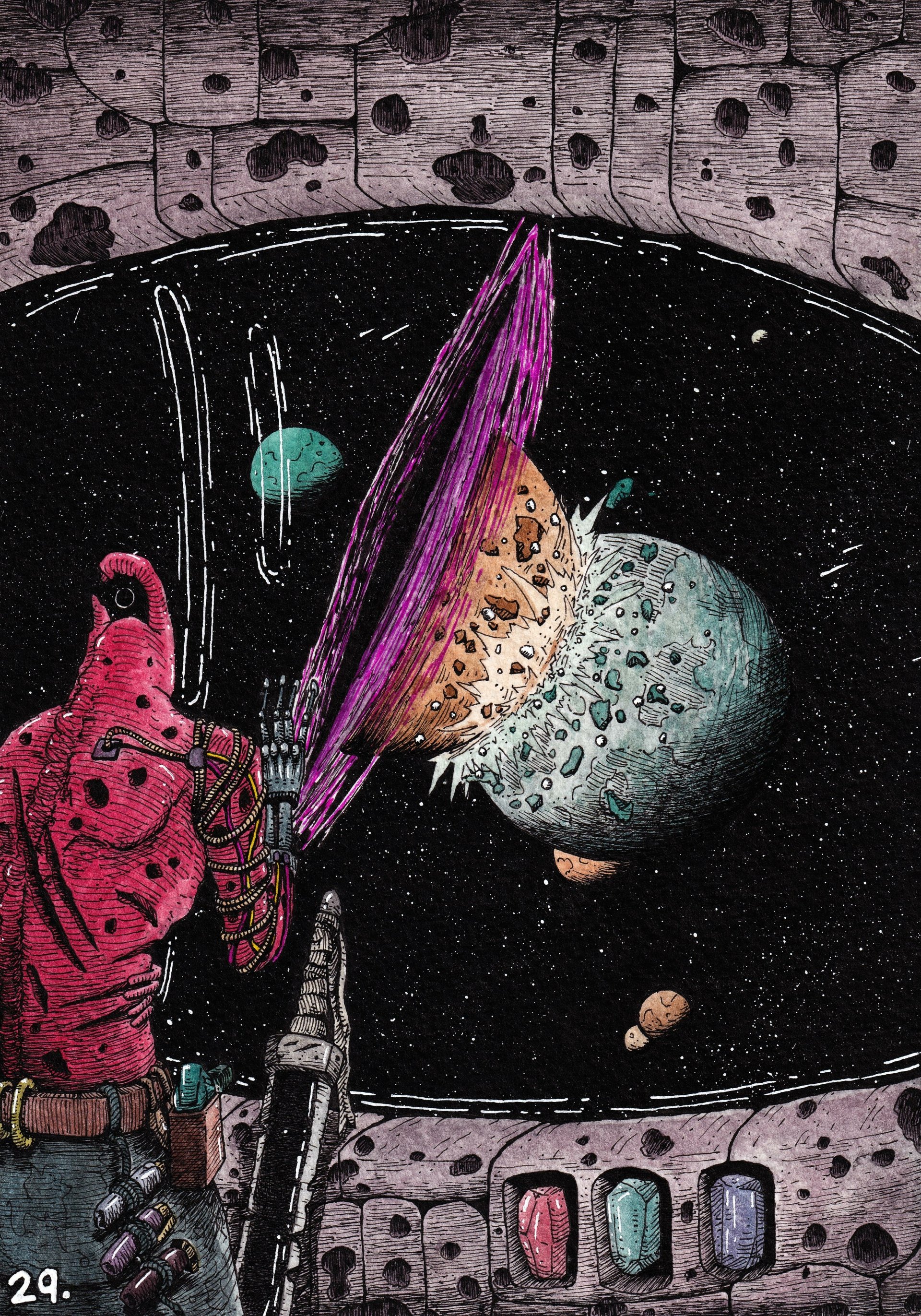 Download Sci Fi Wormhole Art