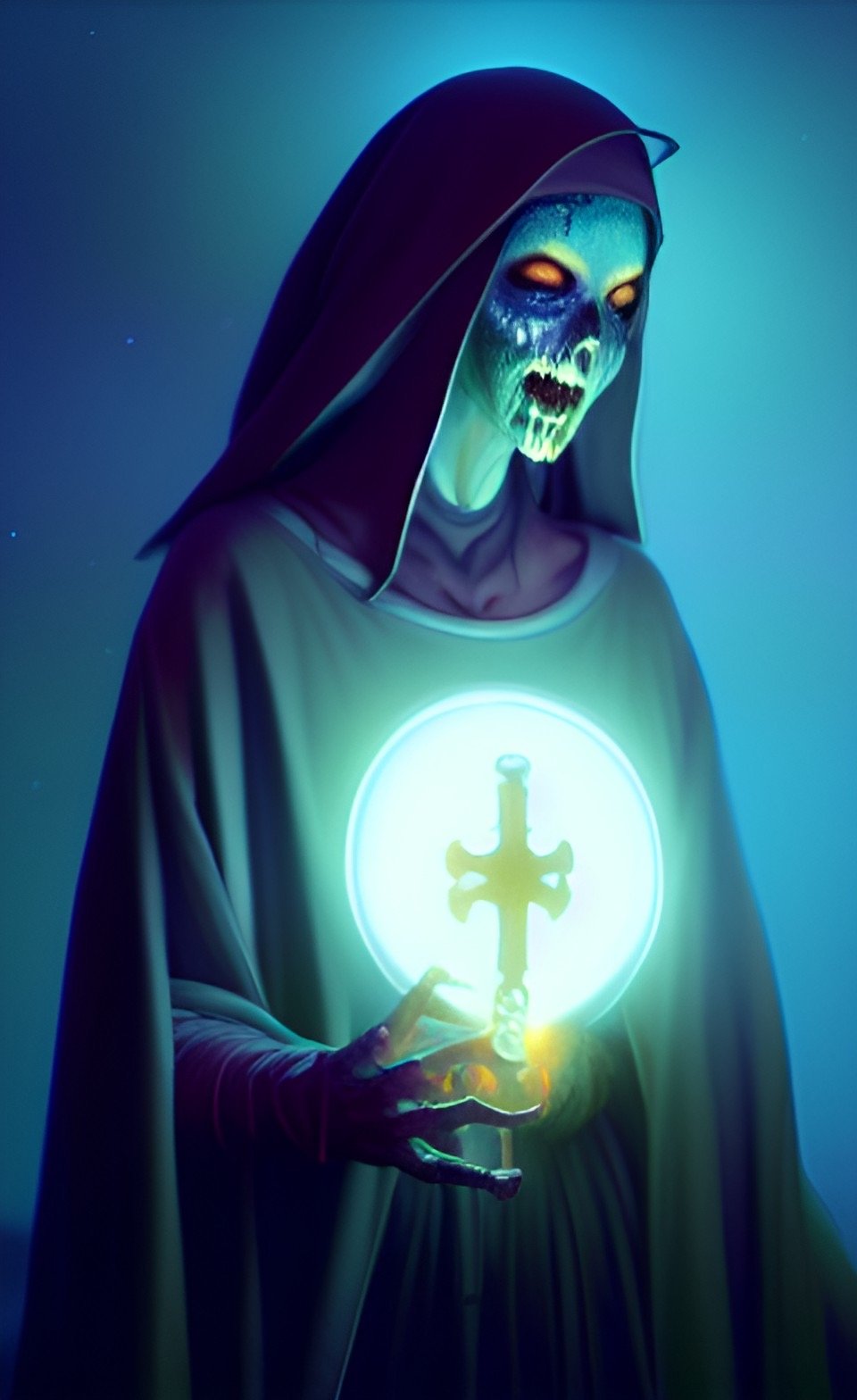 Download Dark Nun Art by Kyoshiro31