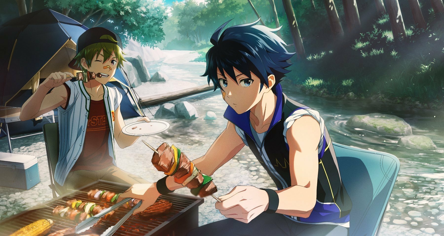 Download Hayato Akiyama Takeru Taiga Anime THE IDOLM@STER: SideM Art