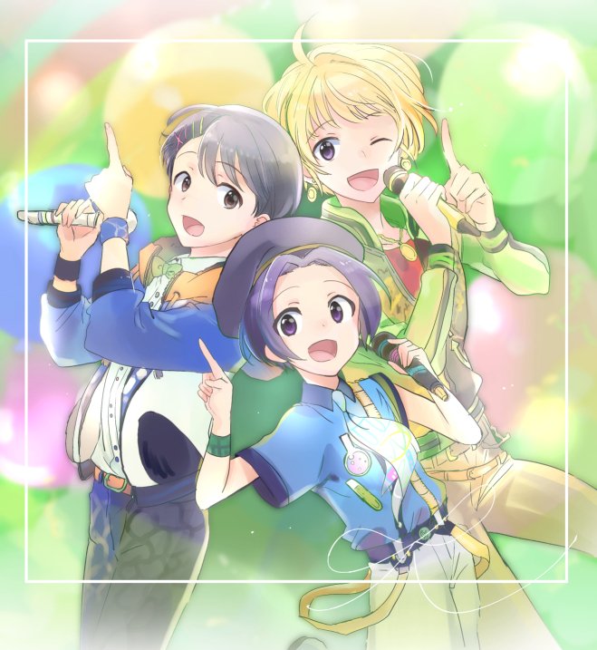 Download Pierre Bichelberger Nao Okamura Jun Fuyumi Anime THE IDOLM@STER: SideM Art