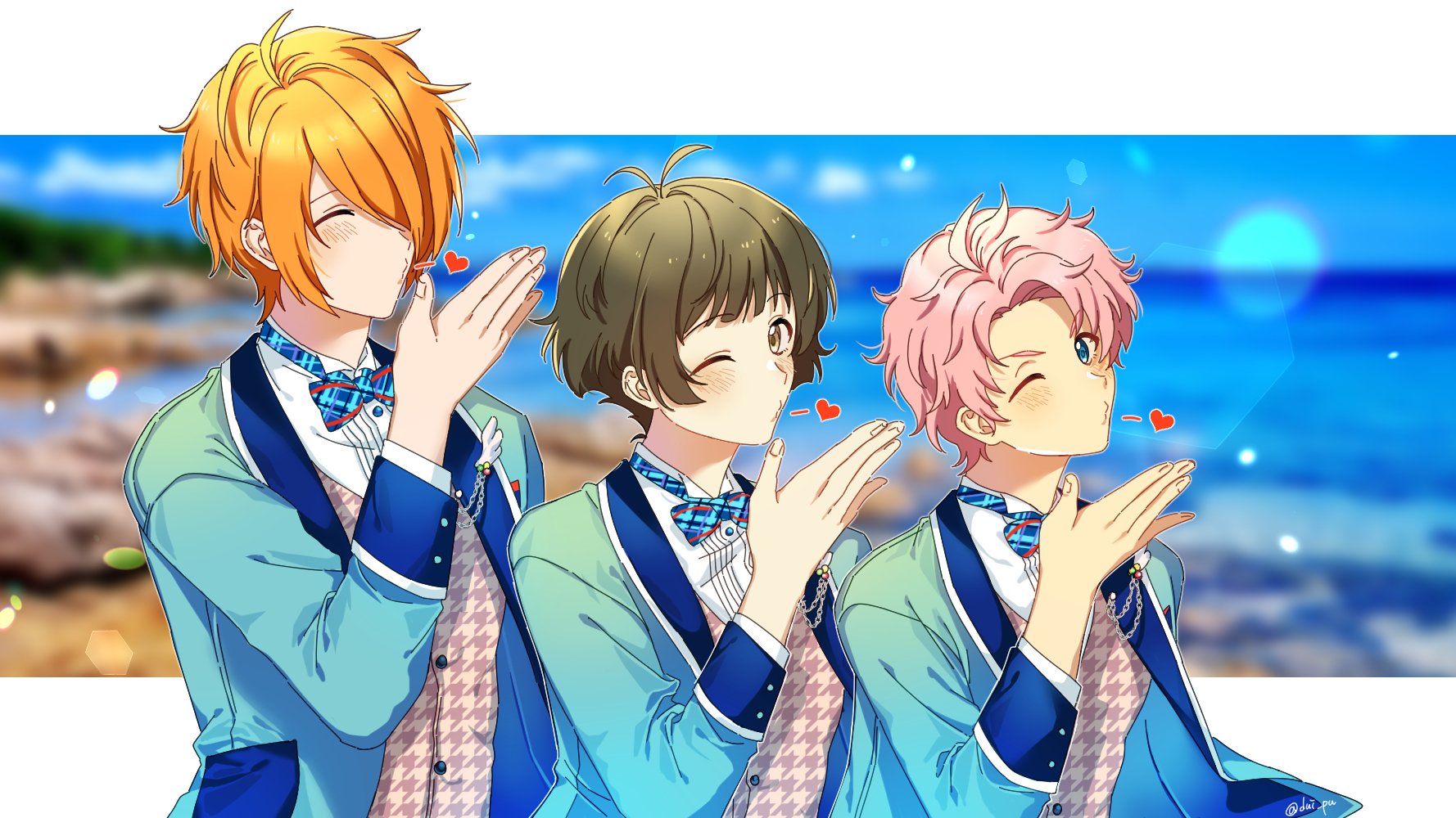 Download Kazuki Tsukumo Ryo Akizuki Daigo Kabuto Anime THE IDOLM@STER: SideM Art