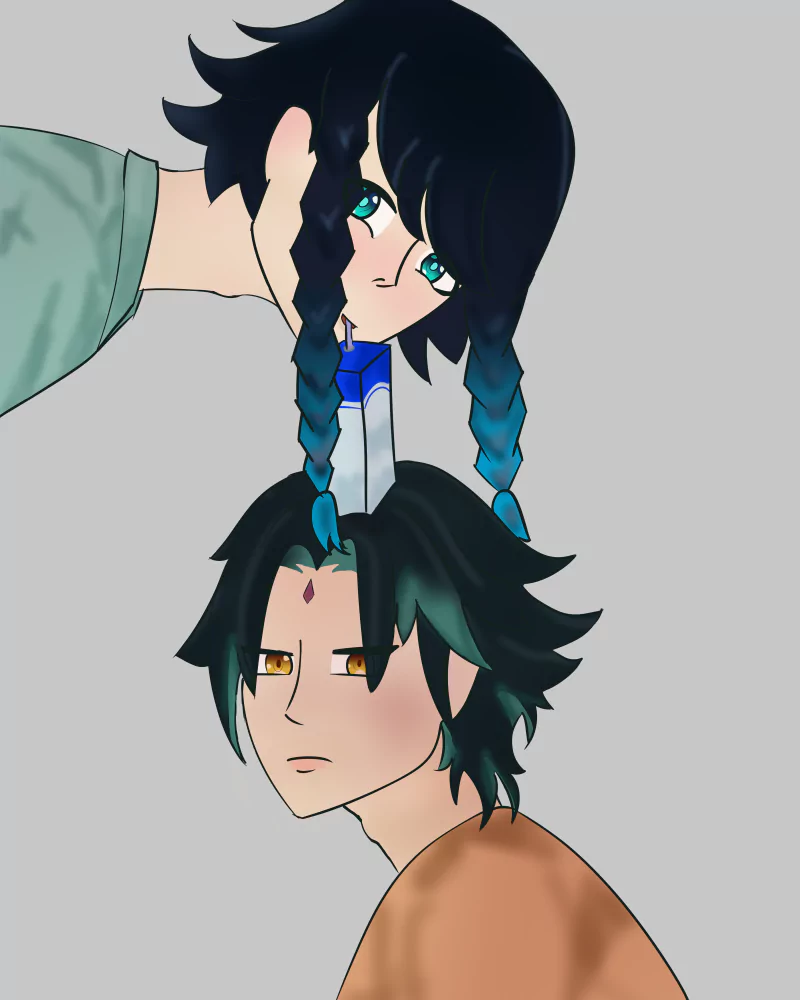  Venti bothering Xiao