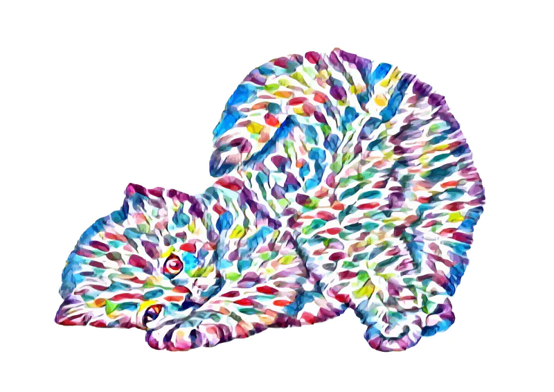 oils home decor wall art cat Image