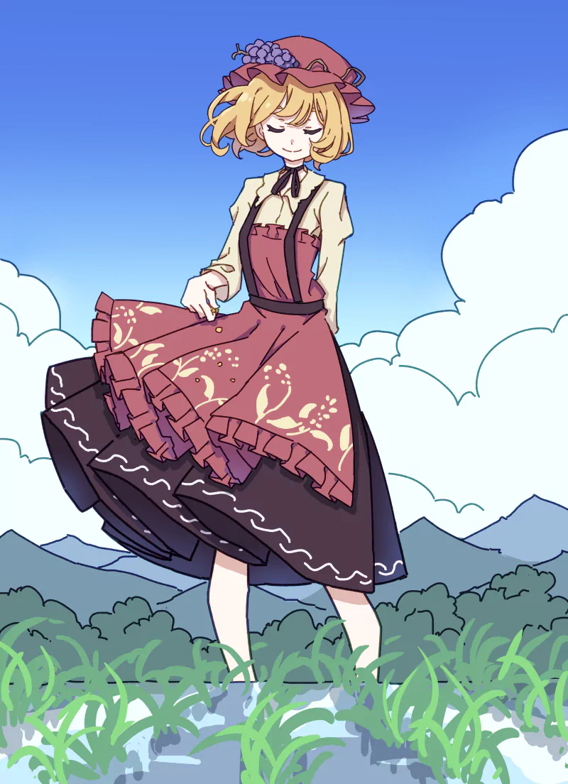 Minoriko Aki Anime Touhou Image