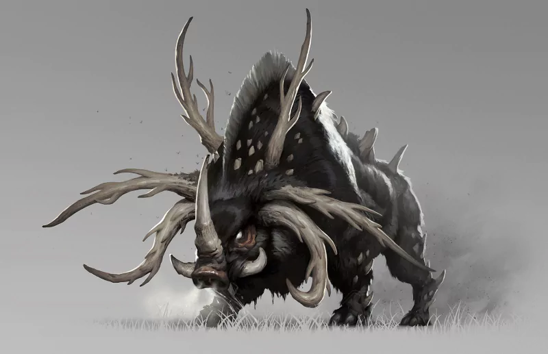 video game King Arthur: Knight's Tale creature monster design mythical beast Image