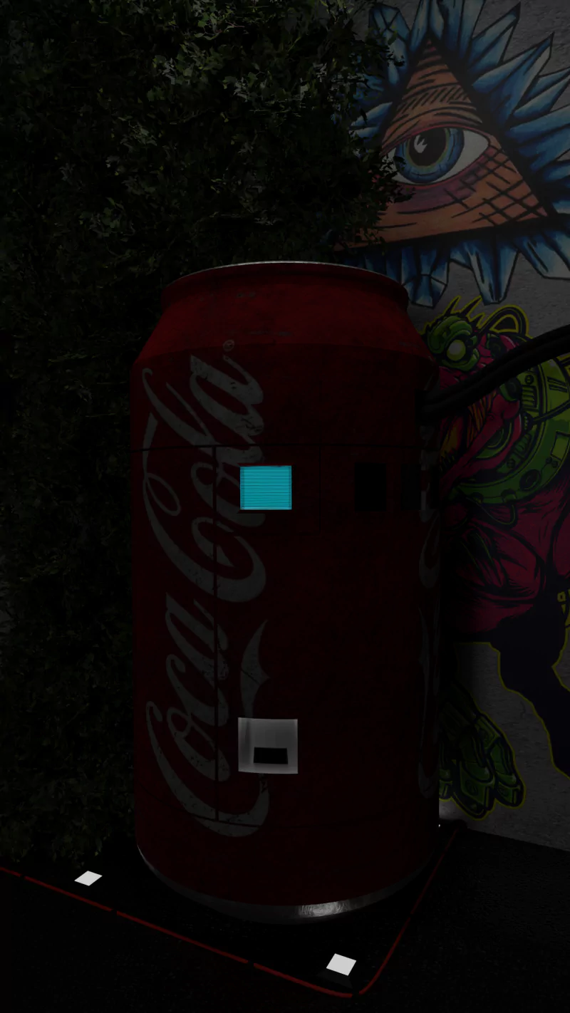 Coca Cola Night City (Cyberpunk 2077) night artistic city Image