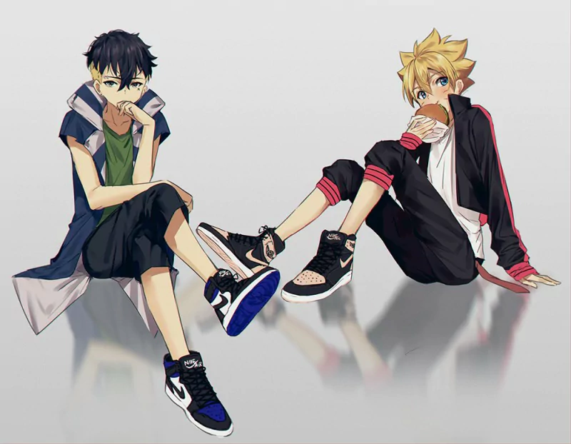 Boruto Uzumaki Kawaki (Boruto) Anime Boruto Image