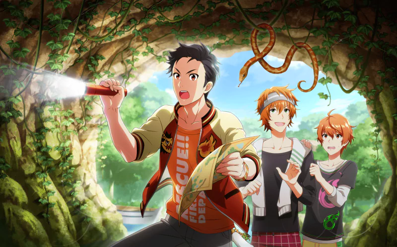 Ryu Kimura Haruna Wakazato Yusuke Aoi Anime THE iDOLM@STER: SideM Image