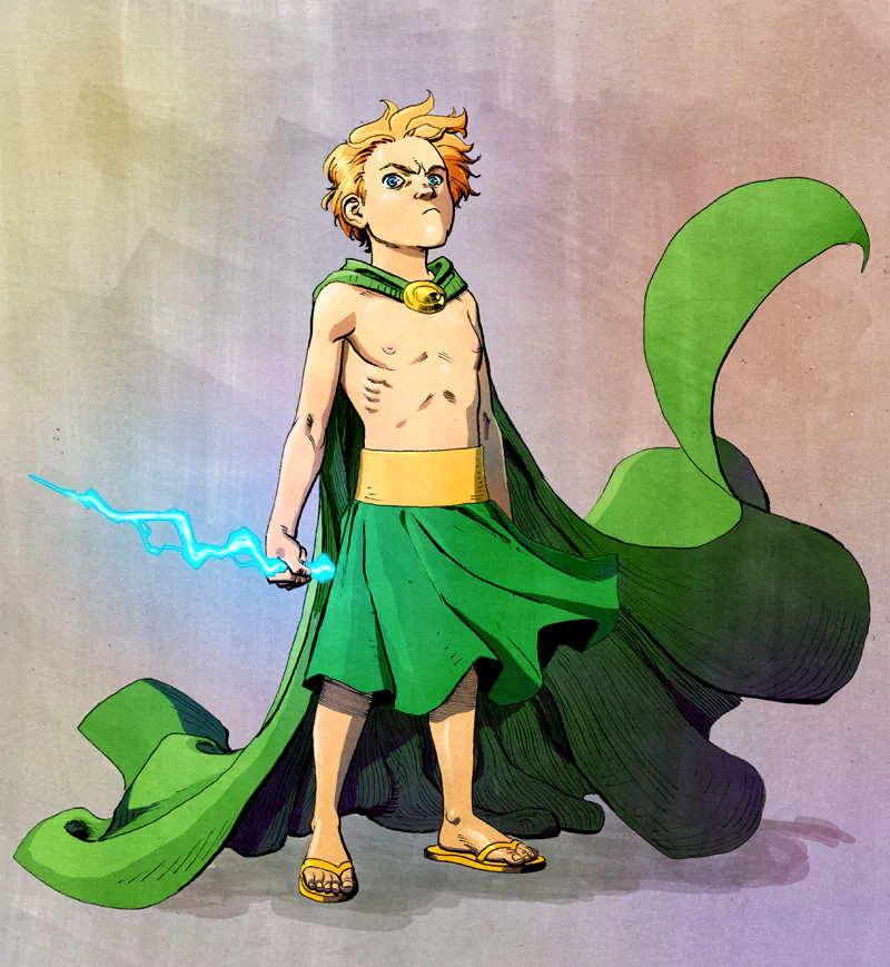 Kid Zeus (Marvel Comics) Comic Zeus Image
