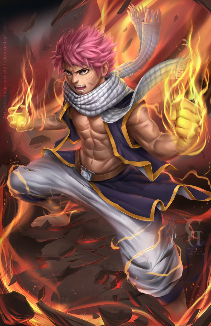 Natsu Dragneel Anime Fairy Tail Image