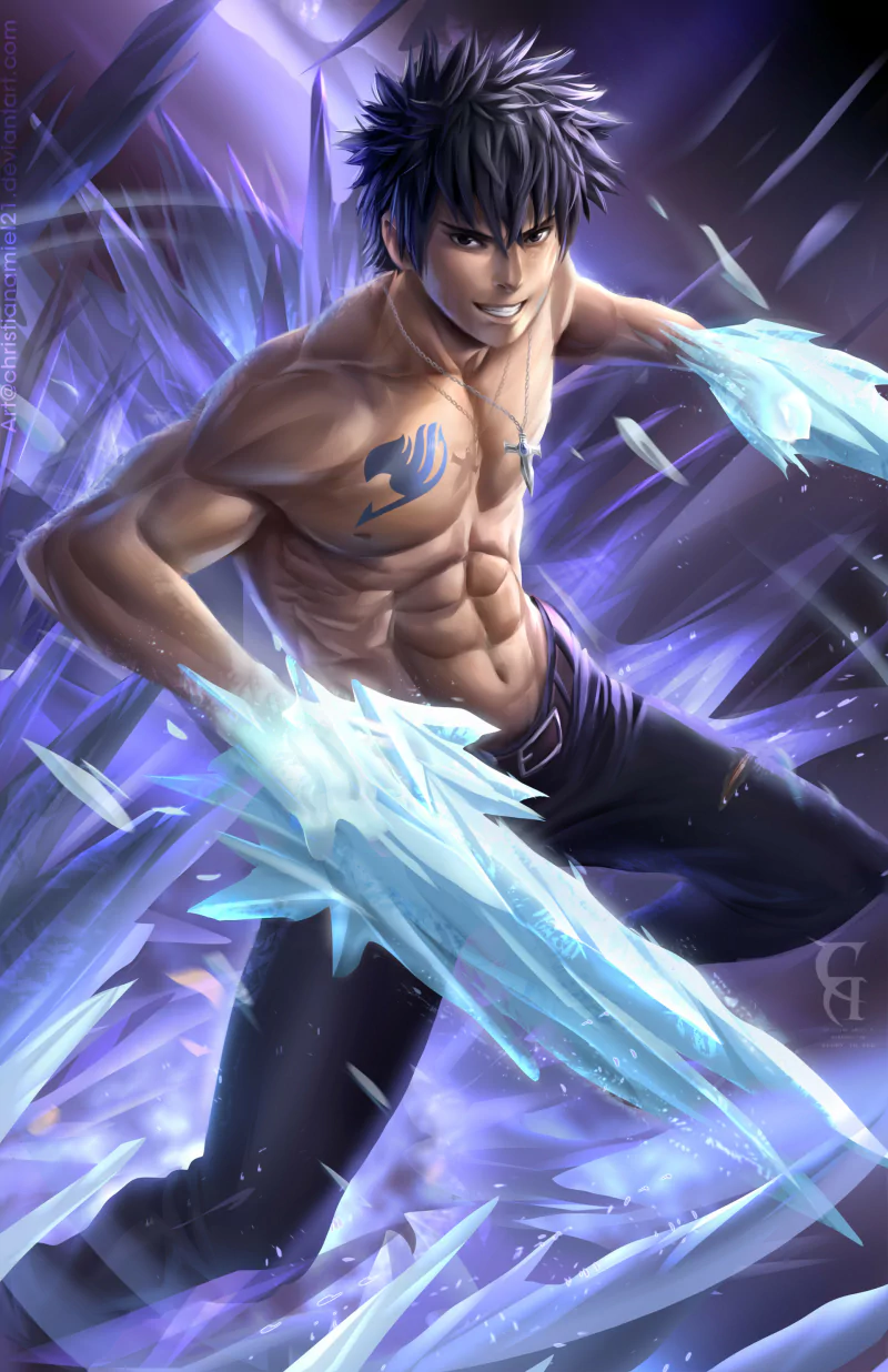 Gray Fullbuster Anime Fairy Tail Image