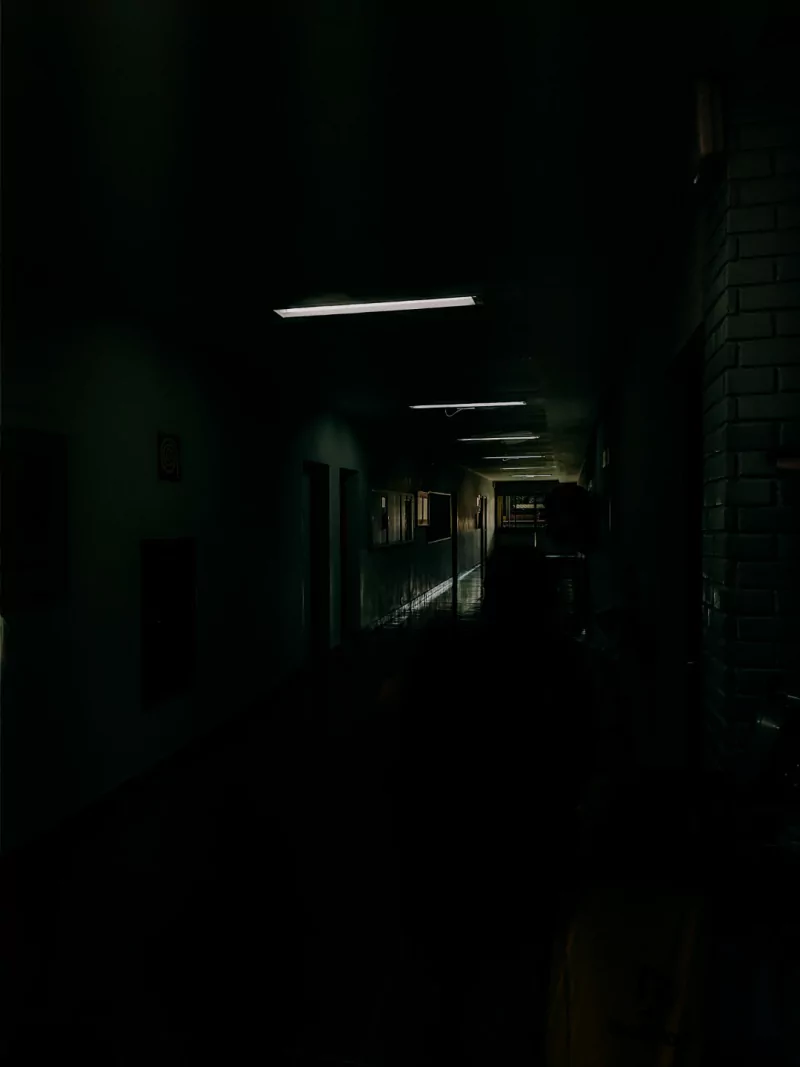 tunnel black dark Image