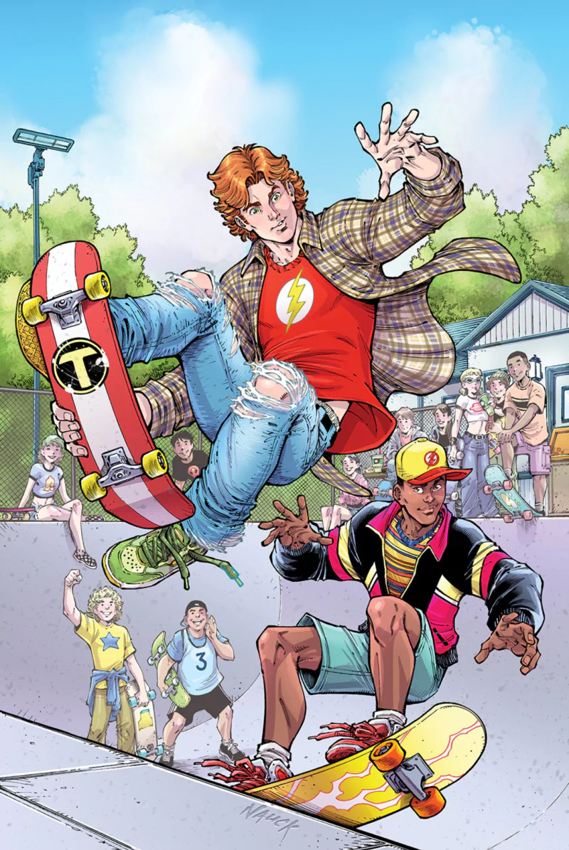 Wallace West Wally West Comic Flash Image