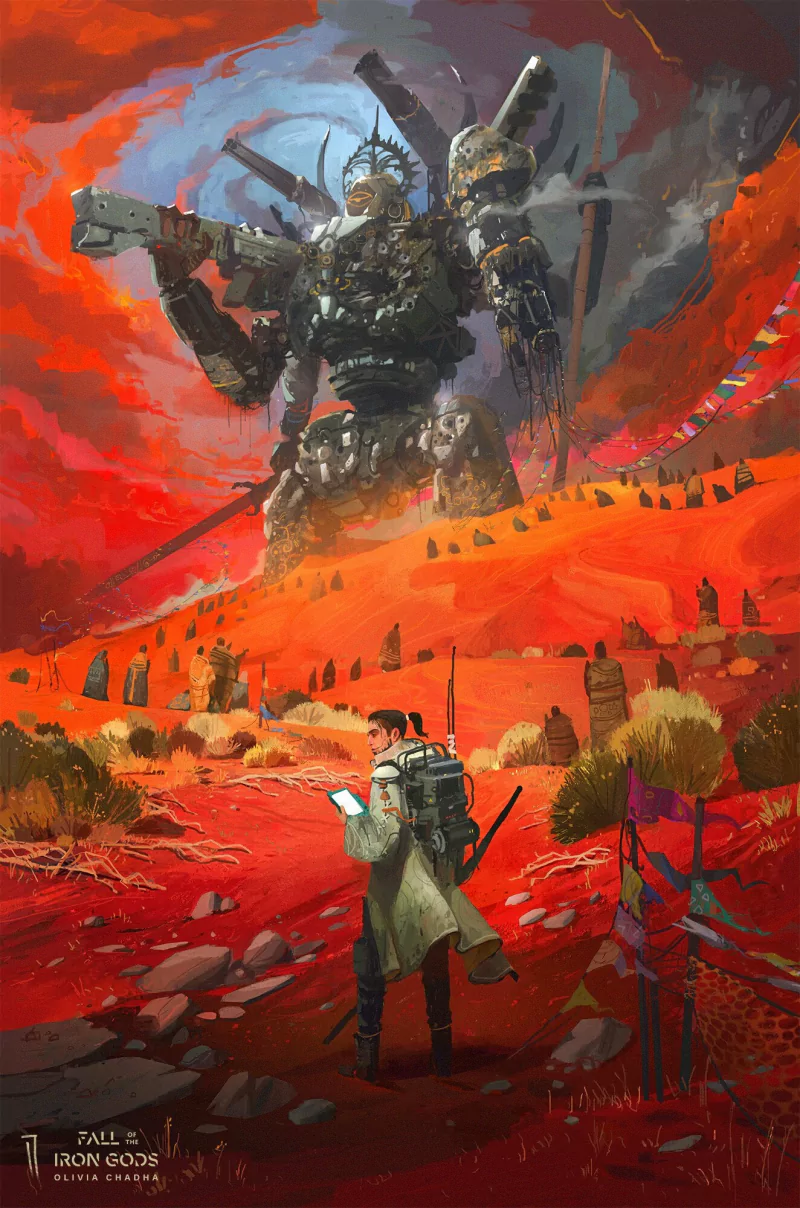  Fall of the Iron Gods by Ismail Inceoglu