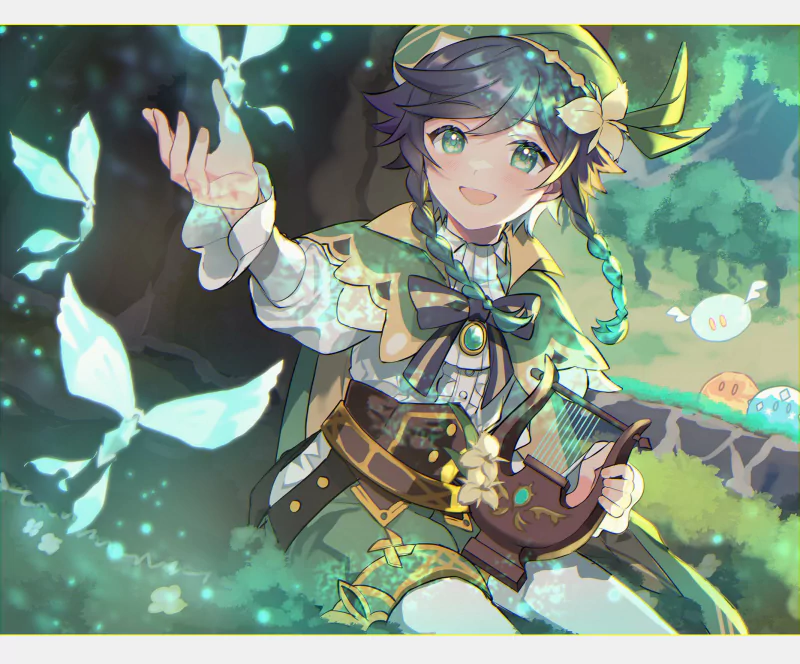 Venti (Genshin Impact) video game Genshin Impact Image