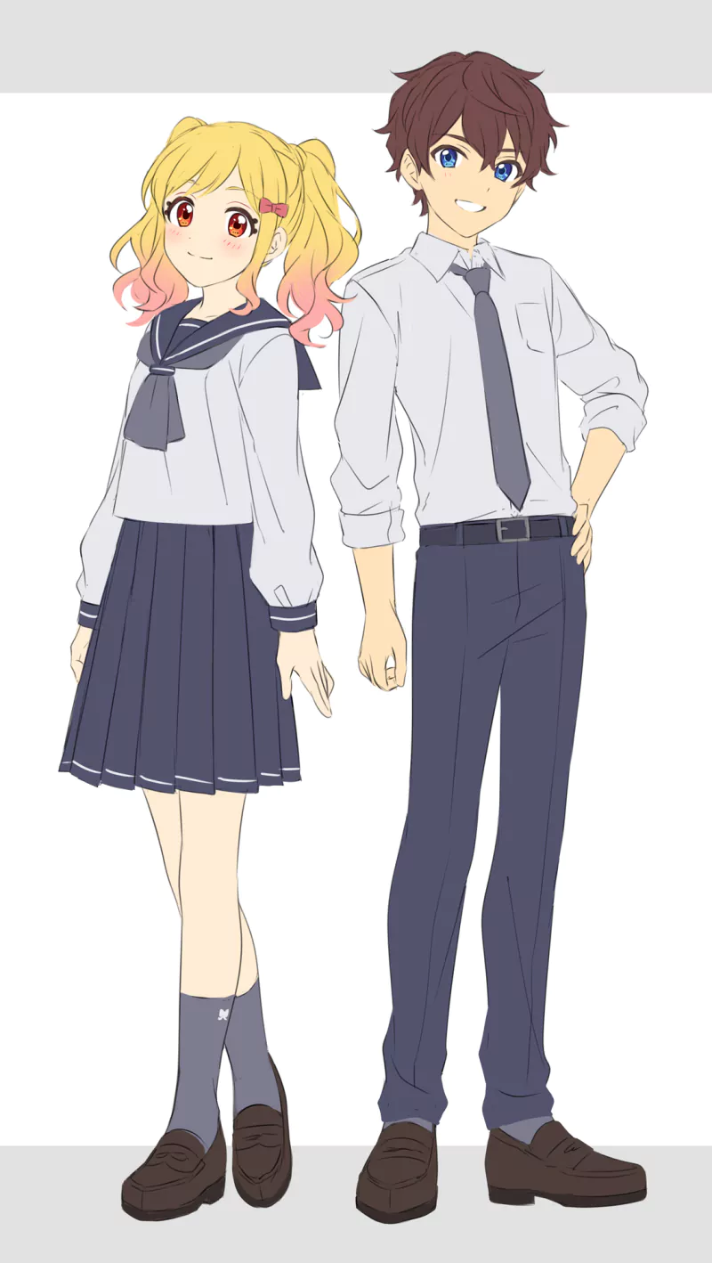 Yume Nijino Subaru Yūki Anime Aikatsu Stars! Image