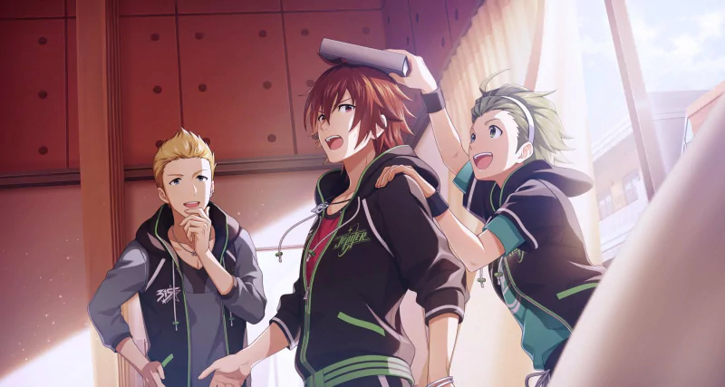 Touma Amagase Shouta Mitarai Hokuto Ijuuin Anime THE iDOLM@STER: SideM Image