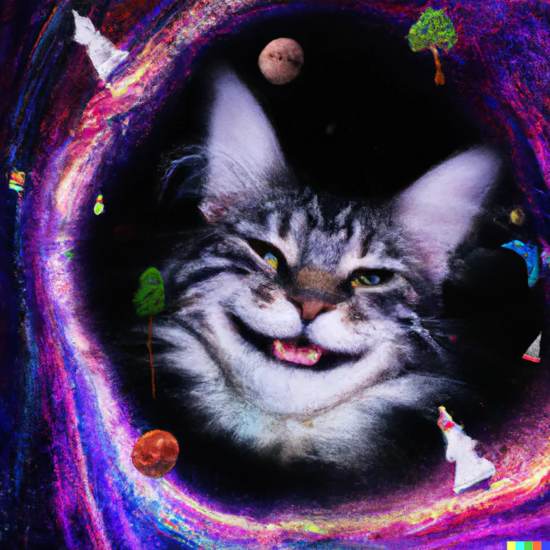  Dall.E space cat