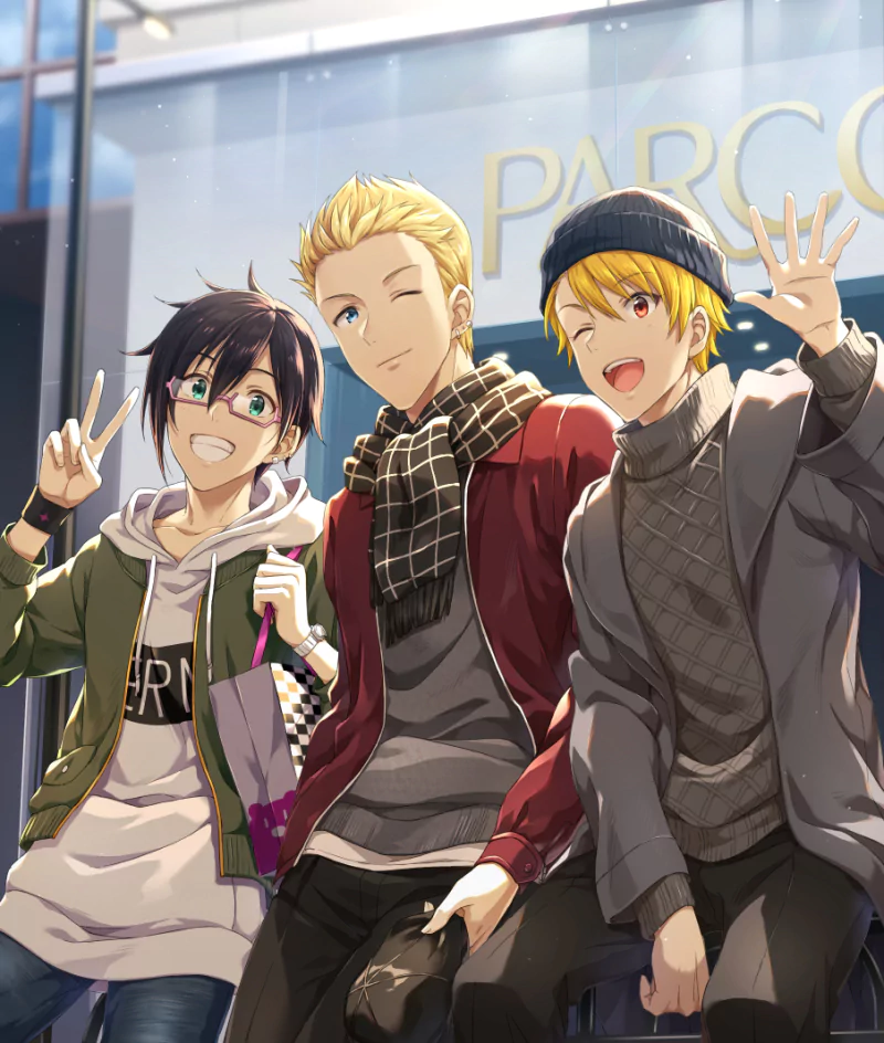 Hokuto Ijuuin Shiki Iseya Rui Maita Anime THE iDOLM@STER: SideM Image
