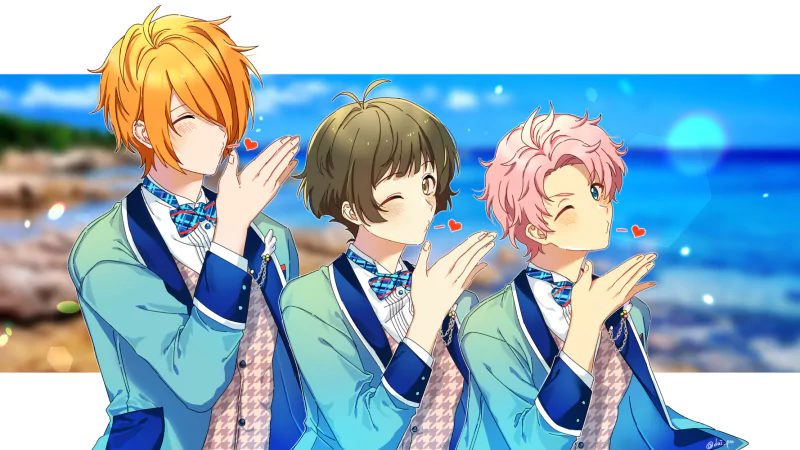 Kazuki Tsukumo Ryo Akizuki Daigo Kabuto Anime THE iDOLM@STER: SideM Image