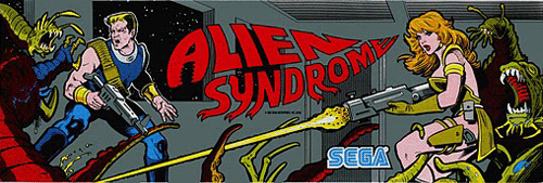 Alien Syndrome Art
