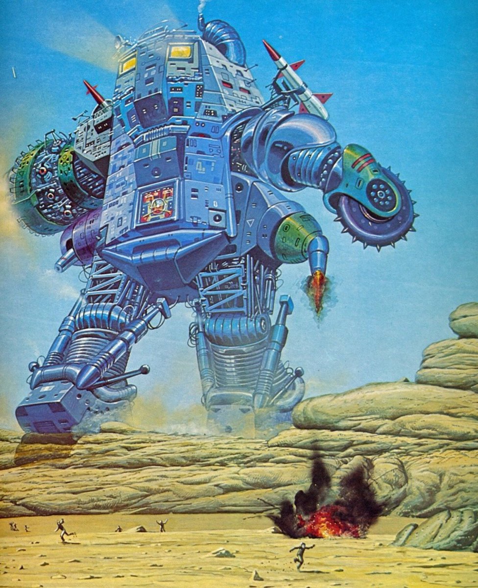 Sci Fi Mech Art by Angus McKie